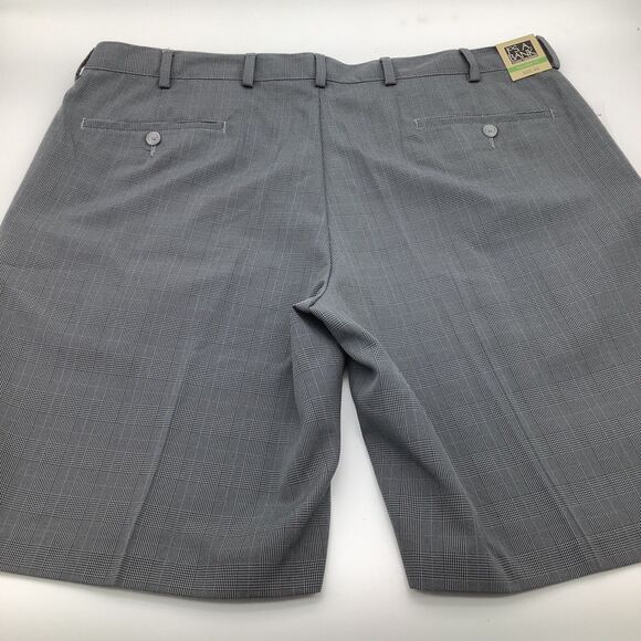 Joseph A Banks Mens‎ Tailored Fit Shorts Grey Size 40 NWT - Picture 5 of 10